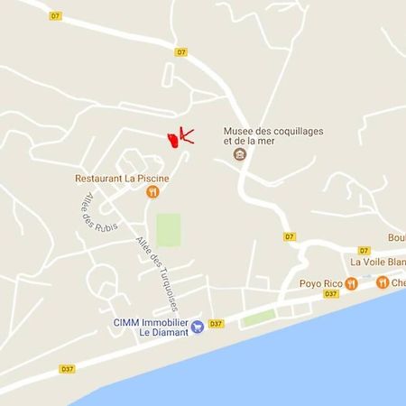 Grand T2 A 700M De La Plage لو ديامانت المظهر الخارجي الصورة